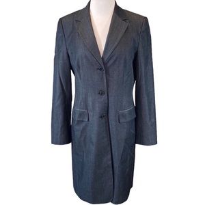 Kate Hill Silk Long Dress Coat